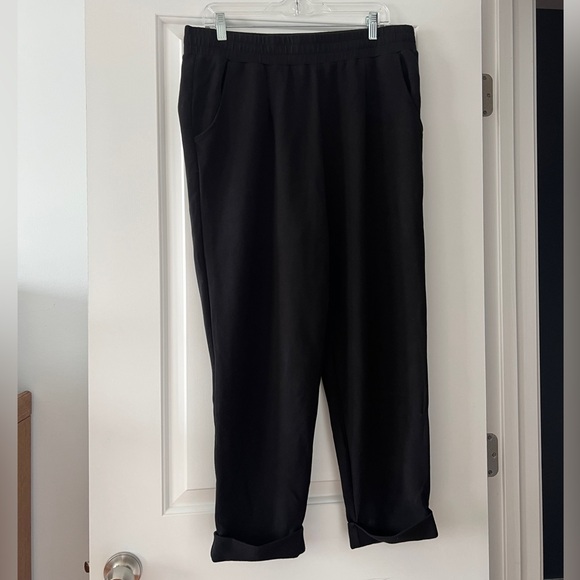 Varley Rolled-Cuff Pant 25”, Size XL, Black - Picture 4 of 5